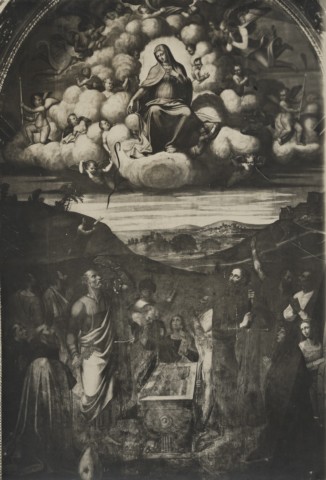 Anonimo — Iacopo Siculo - sec. XVI - Madonna della cintola — insieme